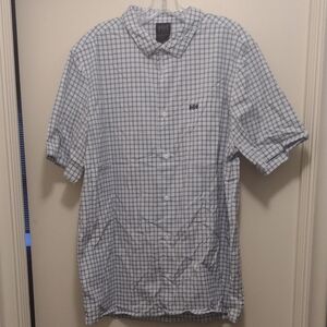 Helly Hansen Striped Button Up Shirt (J432)